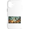Boom Manufaktur Custodia per iPhone 16 Plus La guerra dei mondi Fantascienza Alien The Treppiedi Rise