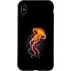 Jelly Fish Designs Custodia per iPhone XS Max Fiamma Medusa Vita Oceano Biologia Marina Fauna Selvatica Arte