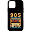 90s Hip Hop Gifts Custodia per iPhone 12 mini Anni '90 Il decennio Hip Hop esploso Anni '90 Hip Hop
