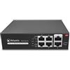 Atlantis Switch PoE 6 porte 10/100, 4 PoE, potenza totale 65W
