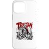 Ancient Rome Emperor Trajan Dacia Wars Custodia per iPhone 16 Pro Max Traiano Optimus Princeps Imperatore romano Dacia