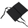 Yinhing Prolunga per Poggiapiedi per Sedia a Rotelle, Cuscino Elevabile per Supporto Polpacci per Passeggiate a Casa, Poggiagambe in Pelle PU Nera per Sedia a Rotelle, 16 X 20 X 1 Pollice