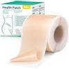 fittdai Cerotti in silicone per cicatrici 150 cm riutilizzabili Cerotto Salute - Silicone scar sheets medico per taglio cesareo & cheloidi, ipoallergenico, traspirante, impermeabile
