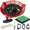 ZAMDOE GCV160 Avviamento a Strappo per Honda GCV135 GCV160 GC135 GC160 EN2000 HRU19 HRB476C HRB216 HRG536 EN2500 Motore generatore Tosaerba sostituisce 28400-ZL8-023ZA 28400-ZL8-013ZA 284400-ZM0-003