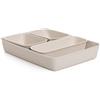 TATAY Scatola Portaoggetti Ecohome Design Elegante Funzionale | Scatola Portaoggetti Casa | Set da 5 Pezzi | Plastica 100% Riciclata | Materiale Senza BPA | Ordine Casa e Ufficio