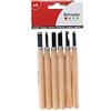 Artemio Set 6 Coppe, Legno, Multicolore, 9 x 1,5 x 20 cm 18004059