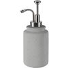 Spirella Dispenser di Sapone in Ceramica Grigio Cemento