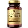 Solgar Vitamina D3 (colecalciferolo) 5000 UI (125 mcg) 60 Capsule Vegetali