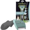 FURminator deShedding Tool Gatto taglia S Pelo Lungo - Spazzola per Gatti di piccola taglia per rimuovere il sottopelo - Design migliorato