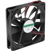 OTOTEC 1 ventola di raffreddamento RL4Z S1352512H a 2 pin per PC, 135 x 25 mm, 12 V, 0,33 A, compatibile con ATX Micro ATX