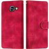 LiLuLa Cover per Samsung Galaxy A3 2016/A310, Cover Samsung A3 2016/A310 a Libro, Custodia in Pelle Galaxy A3 2016/A310 Flip Libro con Magnetica [Portafoglio] Custodia Silicone TPU Antiurto (Rosso)
