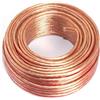 SeKi Cavo per altoparlante, 2 x 2,50 mm2, 25 m, trasparente, CCA