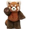 GHHYLEMIZE peluche che corre panda rosso 55cm, Morbido Peluche A Forma Di Red Panda plushie running Stress Relief Plush Toy, Orsetto Coccolone Cuscino Da Abbraccio Per Adulti, Decorazione Per Camera