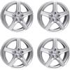 Alutec 4 Cerchi Alutec Grip 6.5Jx16 ET45 5x100 SIL per TOYOTA Avensis Prius Verso-S Yar