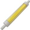 Aoxdi Dimmerabile R7S 118mm Lampadina LED 10W, Bianco Freddo, LED Lampadine Dimmerabile COB LED R7s 10W, AC220-240V, Pacco da 1 Pezzi