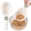 Pssopp Cucchiaio Dosatore Digitale, Materiale per Uso Alimentare, Design con Schermo LCD Trasparente, Misurazione Accurata, Bilancia per Alimenti, per Pasti Giornalieri (gamma 1-800 g)