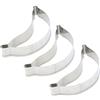 BESTonZON Cookie Cutter stampi a Forma di Banana DIY Cioccolato Stampo da Forno 3 Pezzi