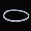 GLOGLOW Anello tenuta O-ring in gomma bianca per spremiagrumi, 2 pezzi ricambio compatibile frullatore 600 W, guarnizione per elettrodomestici