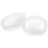 BESPORTBLE 2 Pezzi Coperchio per Caraffa D'acqua in Plastica Bianca con Anello di Tenuta, Anti-perdita, Ricambio per Brocche e Caraffe Fredde