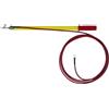 DEHN Dispositivo di scarica Dehn con punta di contatto a gancio, unipolare, lunghezza 465 mm, con connettore per cavo da 10 mm², 758022