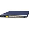 Planet IGS-6325-24P4X - Gestito - L3 - Gigabit Ethernet (10/100/1000) - Power over Ethernet (PoE) - Montaggio a rack - 1U