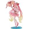 Taito Statua in PVC di Hatsune Miku AMP: Sakura Miku nella versione con abito Sakura, nuova versione, 21 cm