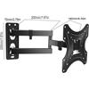 StarTech Supporto TV da parete - Supporto TV girevole - Per televisori da 43-140 cm - Braccio estendibile - Inclinabile e rotante