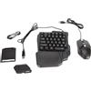 Gistuch Convertitore combinato tastiera e mouse da gioco, con cavo, compatibile con Android, Harmony e iOS (versione 10.0-13.3)