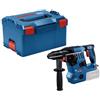 Bosch Professional 18V System martello perforatore a batteria GBH 18V-28 C (incl. impugnatura supplementare tubetto di grasso, inserto L-BOXX, L-BOXX, senza batteria/caricabatteria)
