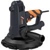 MAXXT Levigatrice manuale per cartongesso, 1500-2700 giri/min, velocità variabile, 750 W, levigatrice elettrica per pareti, aspirazione regolabile