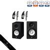 Prodotto senza marchio Coppia altoparlanti monitor YAMAHA / HS5 con set caviGiappone nuovi