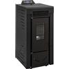Stufe A Pellet Italia Niagara 9 kW - 5 Stelle Colore: Nero