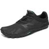 SAGUARO Barefoot Shoes Uomo Donna Scarpe Barefoot - Scarpe Minimaliste Scarpe da Palestra - Traspiranti Scarpe da Scoglio - Punta Larga e Suola a Goccia Zero Vanta Nero, Gr.46 EU