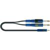 Non applicabile Cavo - Audio - Quiklok Rksa/140-2 Cavo Adattatore J.3,5mm St. 2 J.mono 6,3 2mt