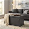 MIlani Home IRO - pouf rettangolare in ecopelle