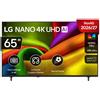 LG TV 65 pollici LG NANO 4K UHD AI NU85 4K Smart TV 2026