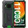 Blackview BV6200 Plus Rugged Smartphone Android 14 6.56" 24GB+256GB 11000mAh NFC