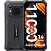 Blackview BV6200 Plus Rugged Smartphone Android 14 6.56" 24GB+256GB 11000mAh NFC