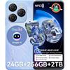 Blackview SHARK 9 5G AI Smartphone 24GB+256GB Android 14 Telefono NFC 50MP