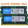 Crucial 16GB/32GB DDR4 2133 2400 2666 3200 MHz SO-DIMM 260-Pin Laptop Memory Ram