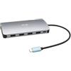 i-tec Metal USB-C Nano 3x Display Docking Station + Power Delivery 100 W