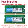Crucial 8GB 16/32GB DDR4 2133 2400 2666 3200 MHz SO-DIMM 260-Pin Laptop Speiche