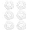 HORIALENCE 100 Pezzi Cuffia Monouso Traspirante a Fungo Non Tessuto | Design Elastico, Bianco, Uso per Servizio Alimentare e Succhi, Adatta a Addetti alla Pulizia