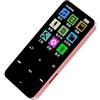 Walmeck Lettore MP3 Lettore Digitale Portatile con Altoparlante per lo Sport Suono Chiaro Lettore di Registrazione Radio FM per Viaggi in Lega 16G (16G)