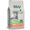 Oasy per Gatto Adult Sterilized con Salmone da 1,5 Kg