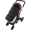 Star Ibaby Babify - Sacco in pile universale per passeggino e passeggino. (Universal-Bugaboo-Maclaren-Jane).