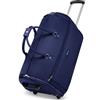 MODOKER Borse per indumenti da viaggio con custodia per scarpe Modoker Canvas Garment Bag, 25 -blu, 25L × 14W × 15H, 80L, Viaggio d'affari