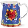Lattiera Love Rosso 530 ml in New Bone China - Egan