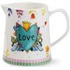 Lattiera Love Turchese 530 ml in New Bone China - Egan