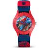 SPIDER-MAN Spiderman Orologio analogico al quarzo per bambini con cinturino in tessuto SPD3495